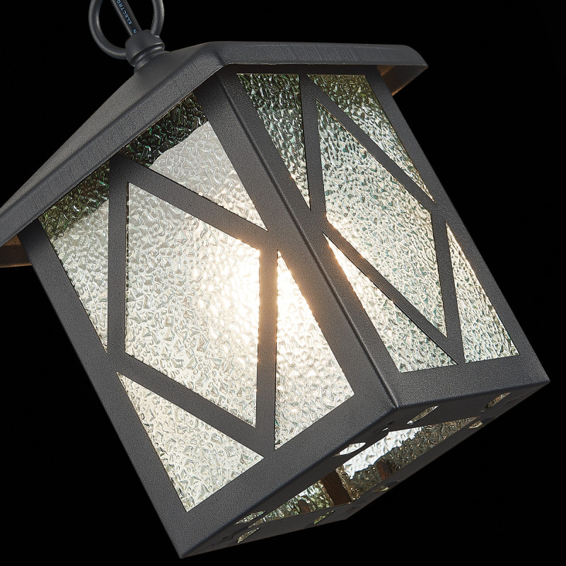Светильник уличный подвесной 20*14 см, ST LUCE LORNE SL084.403.01 Черный