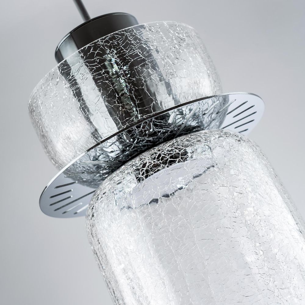 Подвесной светильник 16*37/145 см, LED 10W 3000-6500К MODESTYLE MS.1410.120 CR хром