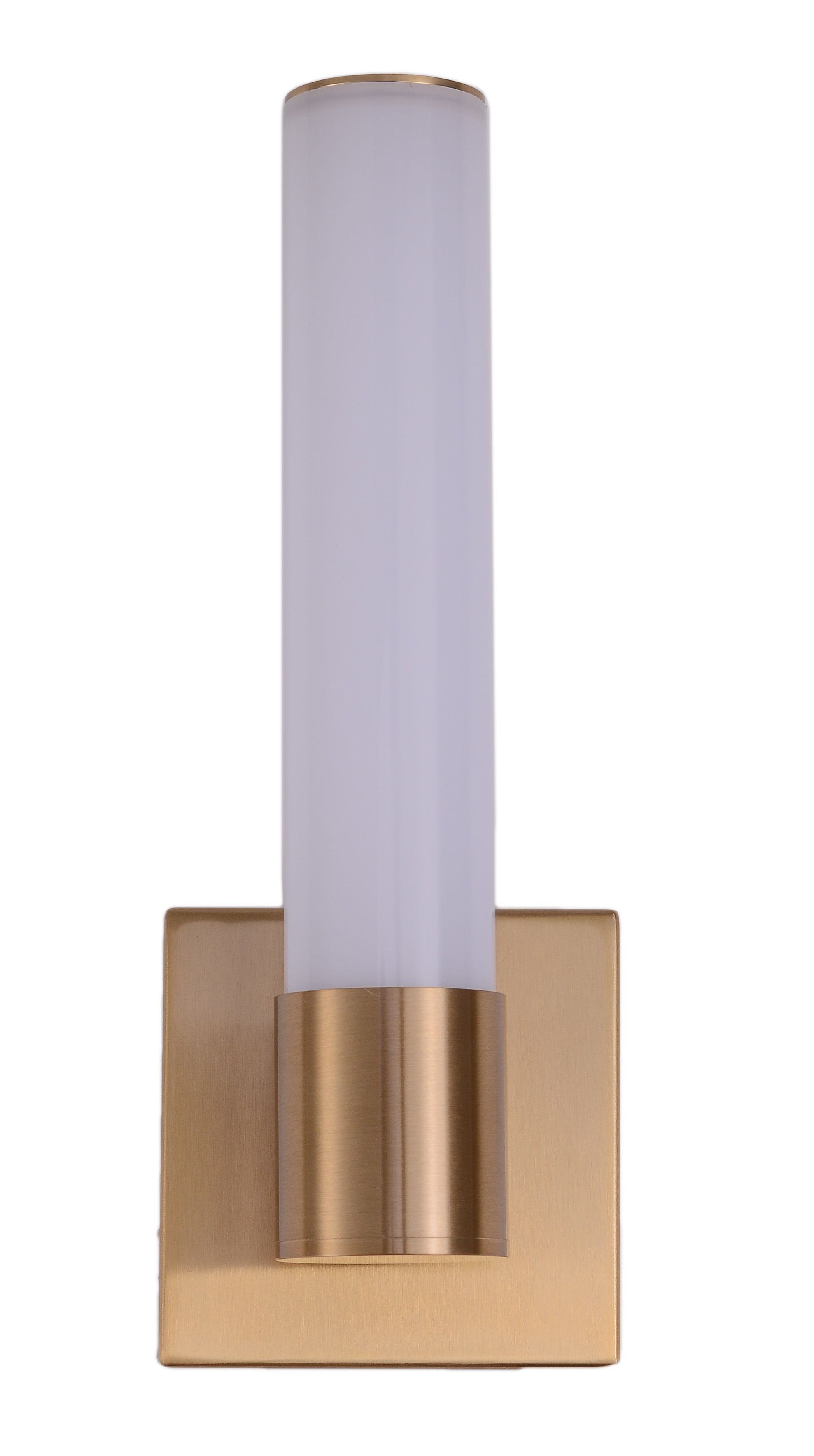 Настенный светильник 9*30*11 см, LED 6W 4000K латунь Zortes Tube ZRS.17004.6