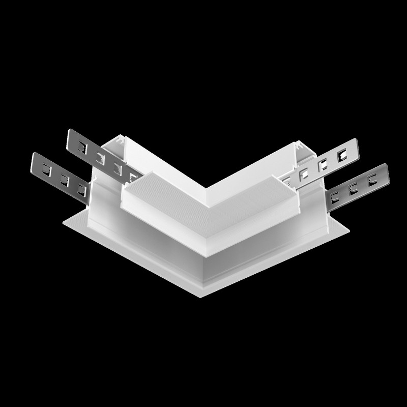 Коннектор угловой Exility встраиваемый под ГКЛ 12,5мм, белый 10*10*4,6 см, LED*W TRA034CL-42.12W Maytoni, Белый