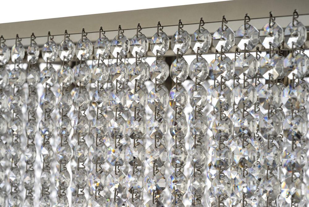 Люстра подвесная **25 см, 10*G9*40W, Arti Lampadari Milano Milano E 1.5.120X30.501 N, Матовый никель