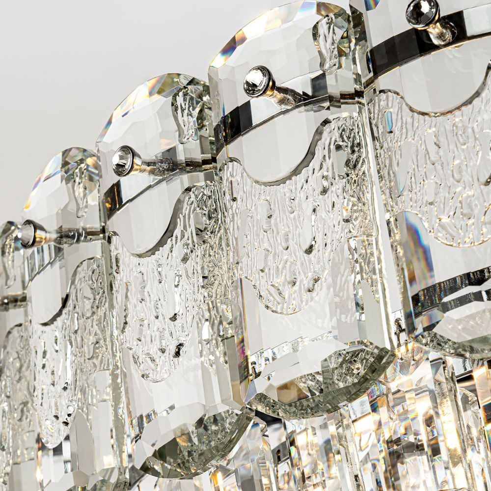 Люстра 60 см, 13*Е14*40W, Modelux  ML.7092.600 CR, Хром