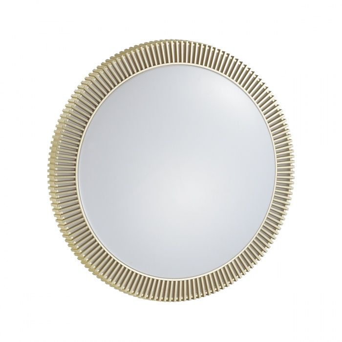 Настенно-потолочный светильник Sonex Lerba gold 3032/EL, 72W LED, 4200K, диаметр 50 см, золото-белый