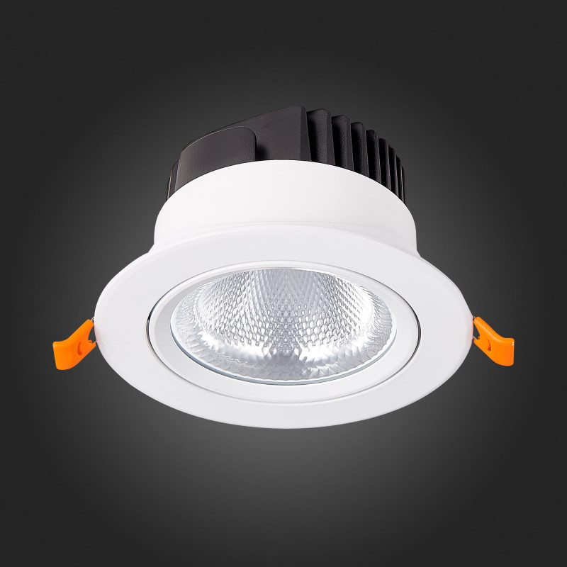 Встраиваемый светильник 11 см, 15W 4000K ST LUCE Встраиваемые светильники ST211.548.15.36 Белый