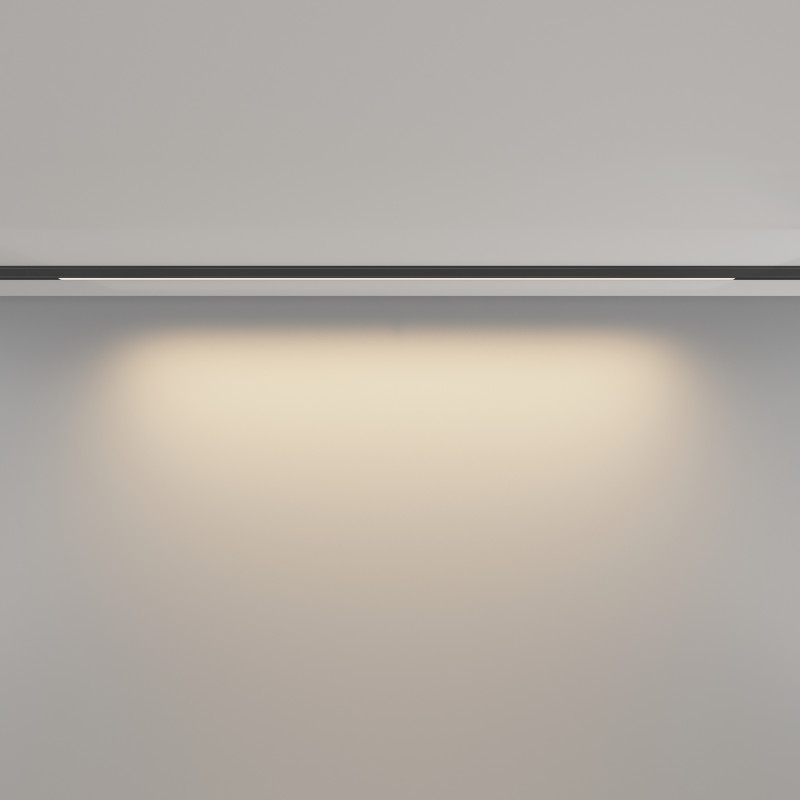 Трековый светильник 90*0,5*1,2 см, LED 15W 3000K Maytoni Technical Accessories for tracks Levity Basis TR190-1-15W3K-B черный