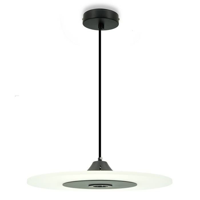 Светильник подвесной *14-190 см, 2*LED*13W, 3000K, Lightera Tekapo LE127L-40B, Черный