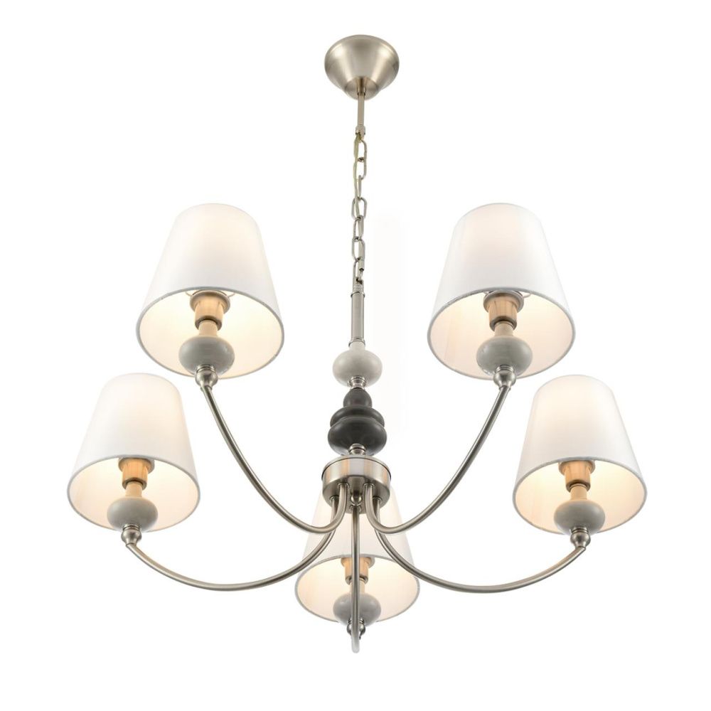 Люстра *71*90-90 см, 5*E14*40W, Lumion Kentuki LUM8283/5, стальной; серебристый