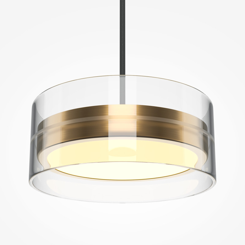 Подвесной светильник 20*20*326,5 см, LED, 3000К, Maytoni Dress code MOD348PL-L14BBS3K черный
