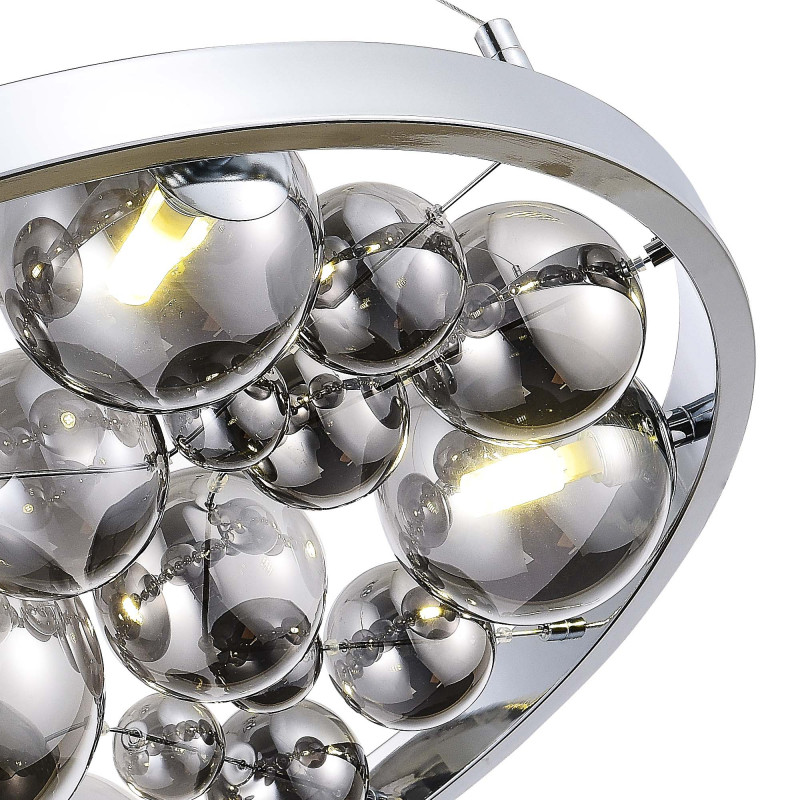 Люстра подвесная 60 см, ST LUCE OLMI SL1510.103.06 Хром