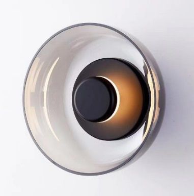 Настенный светильник светодиодный DZN-68669 Loft DISK 8210 GREY 25-03 VST