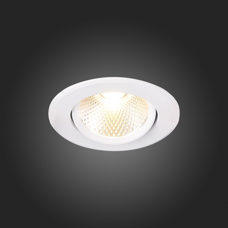Встраиваемый светильник 9 см, 8W 4000K ST LUCE Встраиваемые светильники ST211.548.08.36 Белый