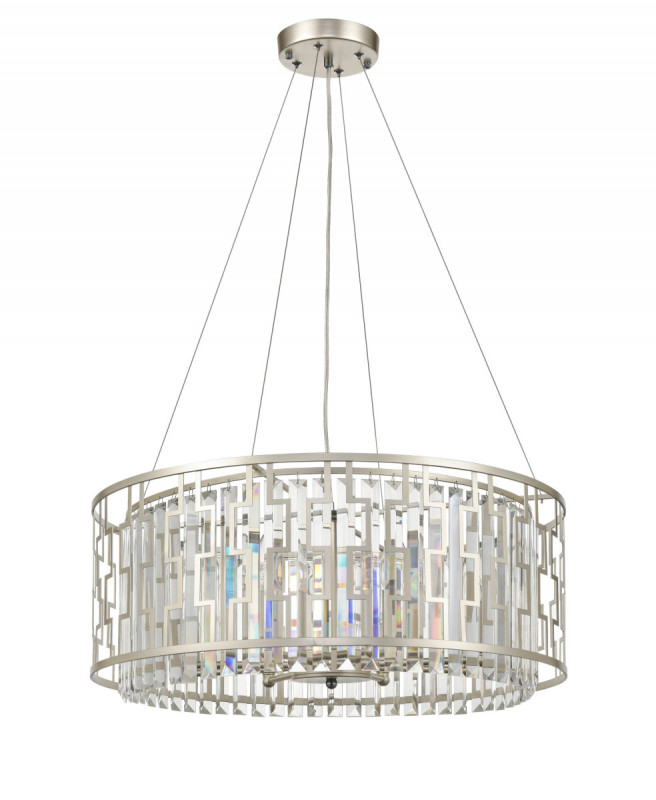 Подвесная люстра  61*90 см, 8*E14 шампань Vele Luce Polifonia VL3124P08