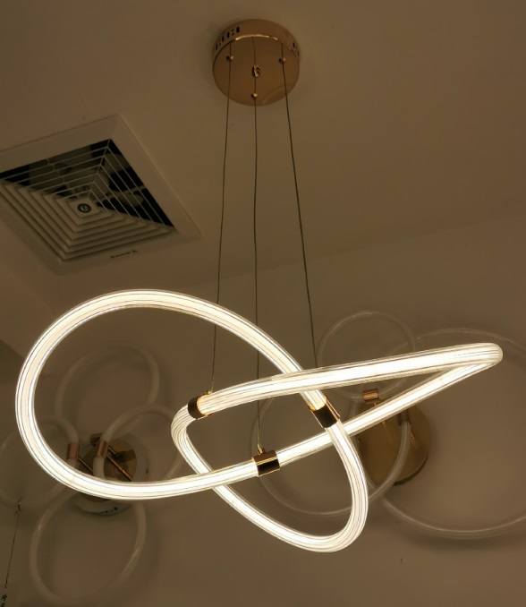 Светильник DZN-20125 БРОНЗА D600/H1200/1/LED/.W/4000K 23-12