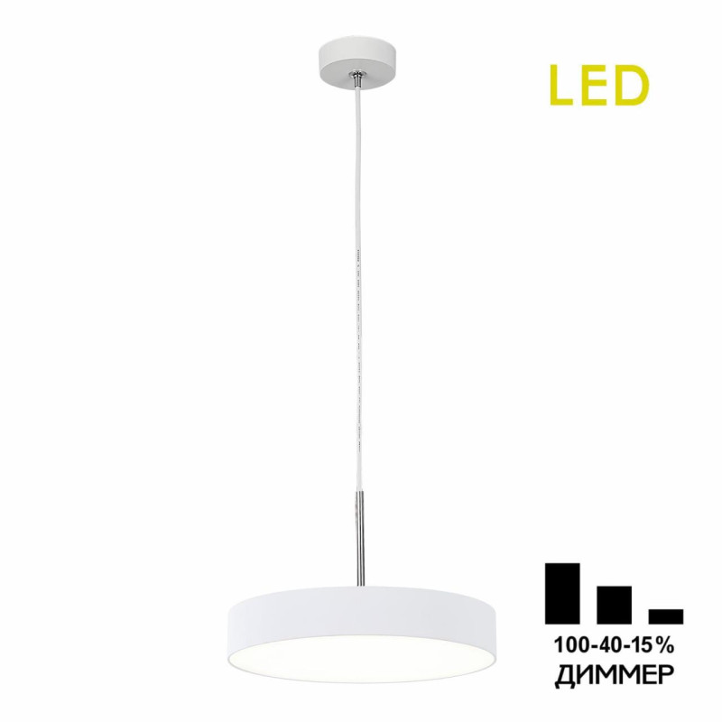 Светильник 22*120 см, LED*24 W, 4000 К, Белый Citilux Тао CL712S240N