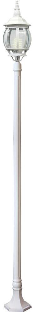 Светильник садово-парковый Feron 8111 215 см столб, белый