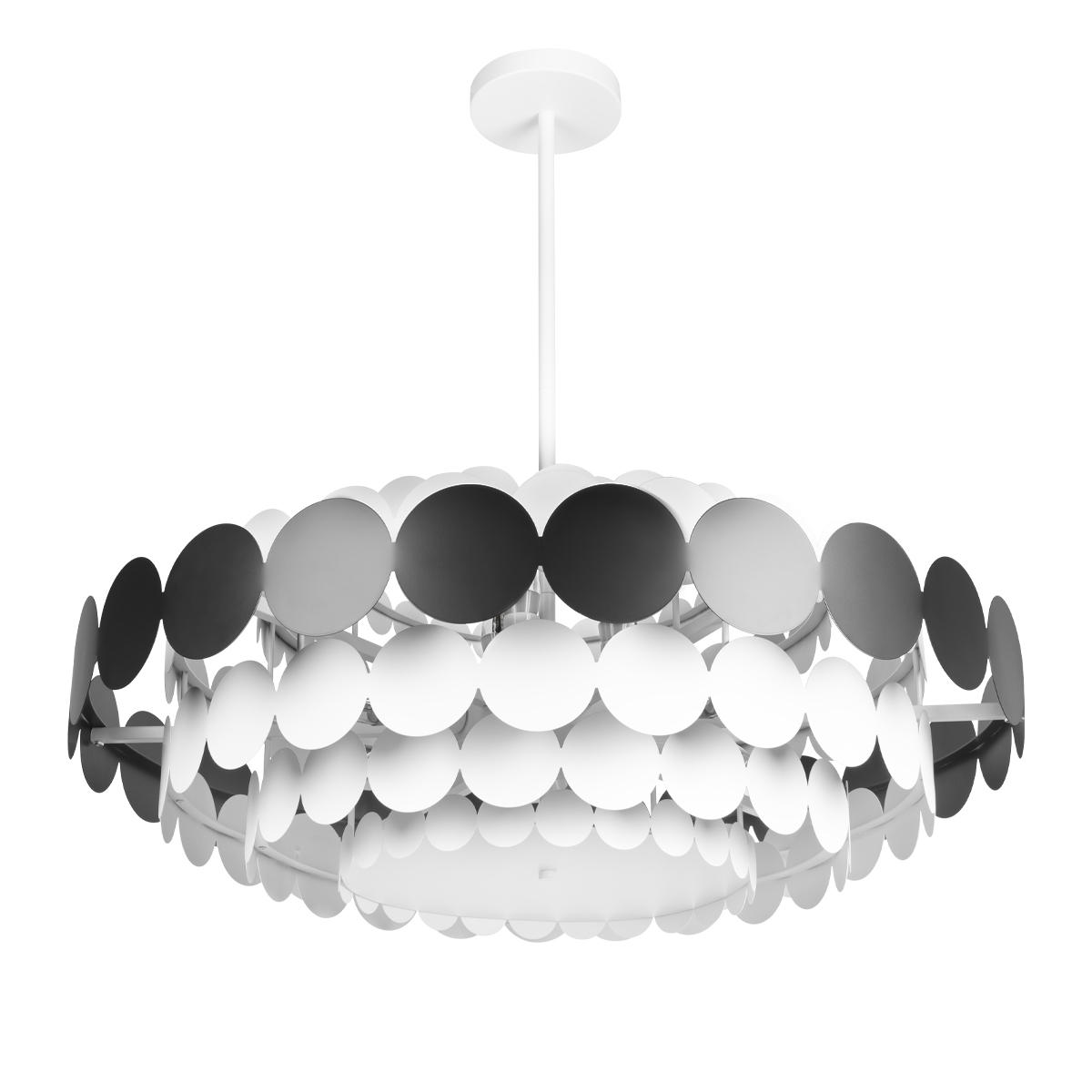 Подвесной светильник 82*32 см, 9*E14*40W LOFT IT Juicy 10310/M Black черный, белый