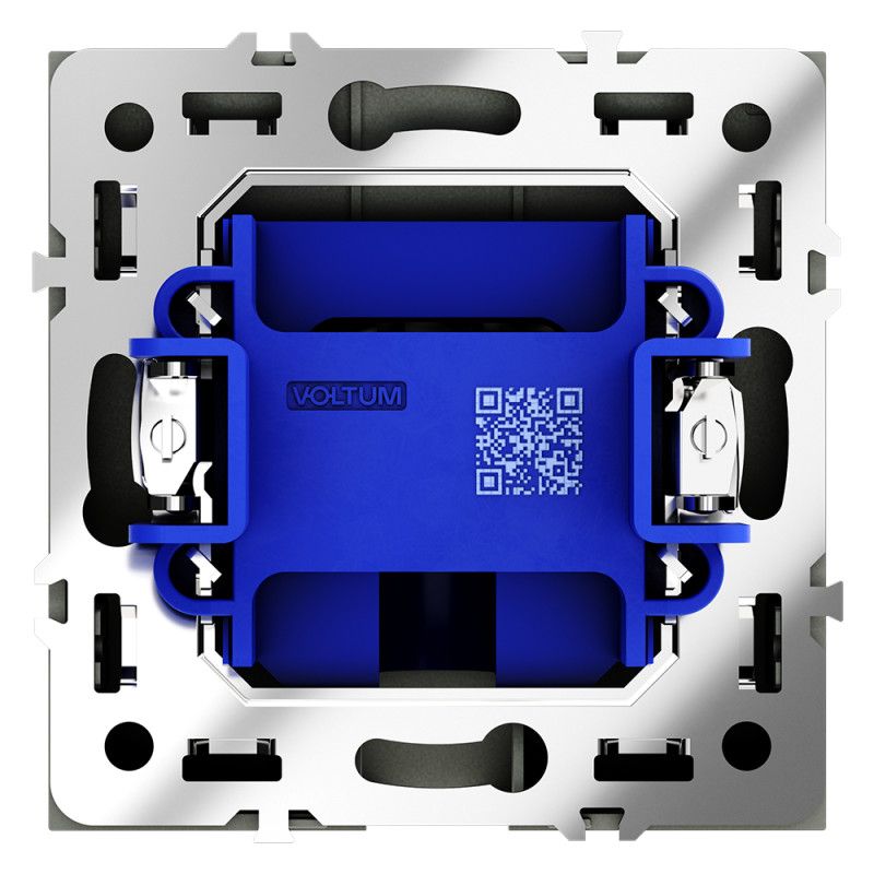 Вывод кабеля Voltum S70, графит Металл и пластик Soft touch VLS080207