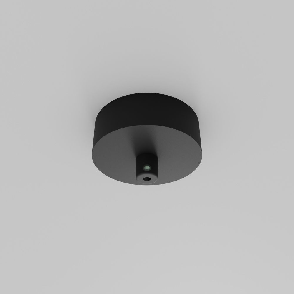 Накладная потолочная чаша для подвесных шинопроводов  *6*-3,4 см, Maytoni Technical Accessories for tracks Arity TRA233SCB-B, Черный