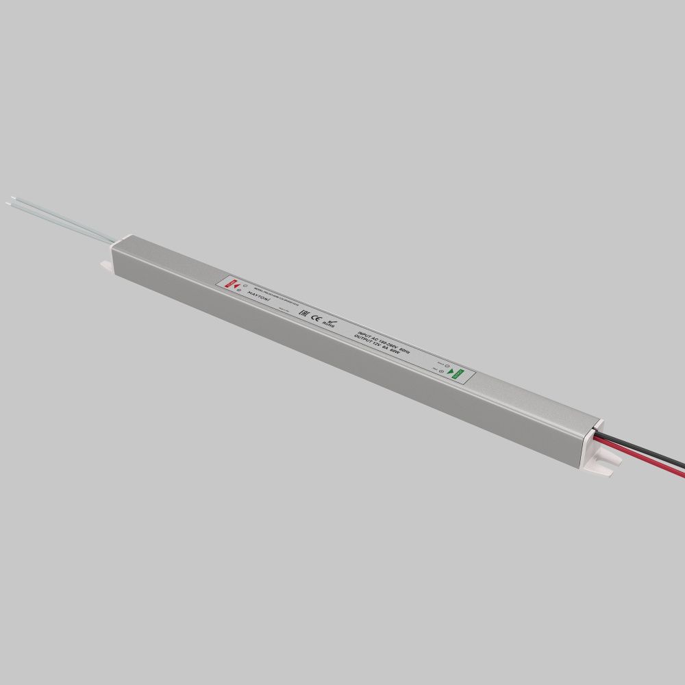Блок питания PSL003 12V 60W IP 20 811018, 31*2*2 см, Maytoni Led Strip 811018, Серебро