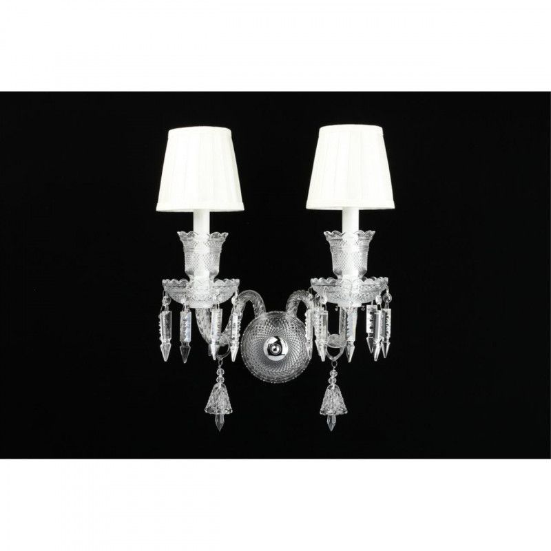 Бра 36*45 см, 2*E14, 40W, Aployt Lara APL.710.01.02, хром
