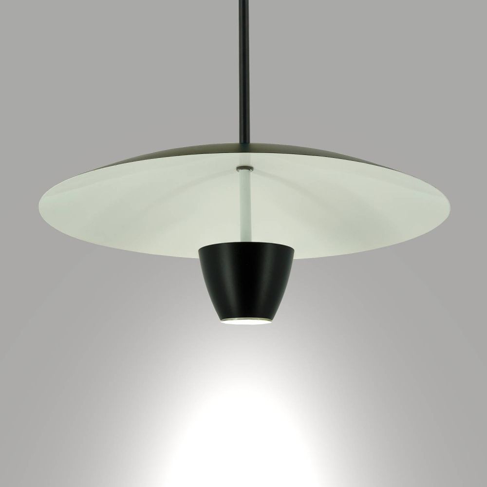 Светильник подвесной *61-200 см, 1*LED*12W, 3000K, Lightera Pichola LE128L-55B, Черный