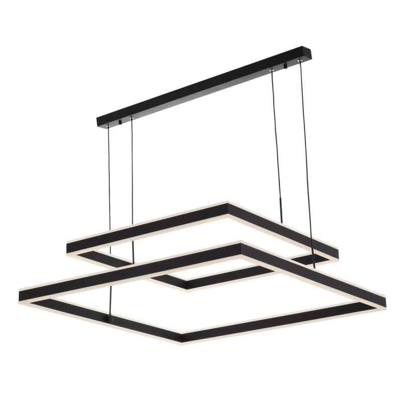 Люстра 80*30-120 см, 150W, 3000-5500К CL719K211 Дуэт Черный