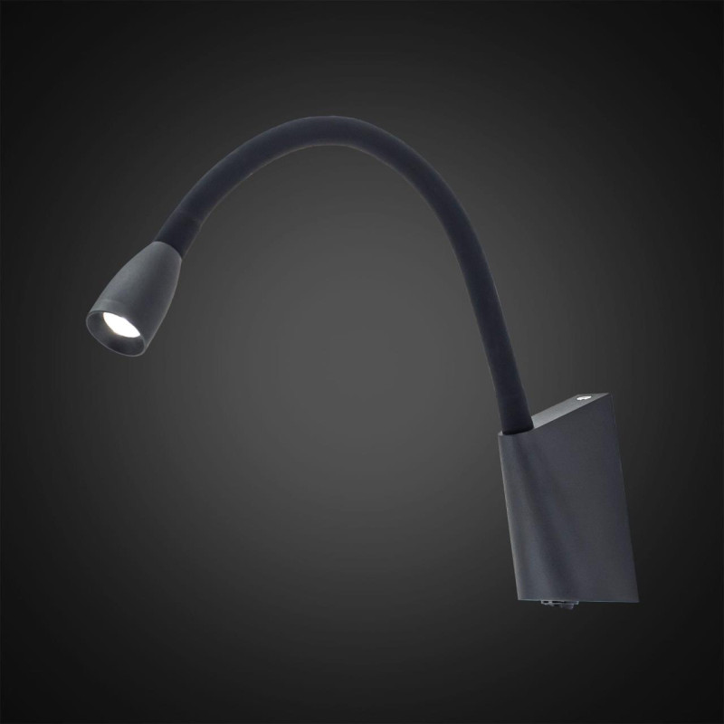 Спот с выключателем Citilux Декарт CL704341 LED черный