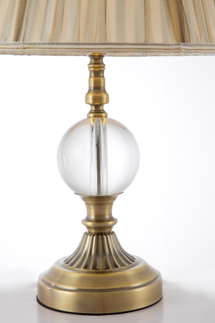 Настольный светильник *33*51 см, Е27 60W, 3300 / 5000К, Бронза LED4U L9923 AB