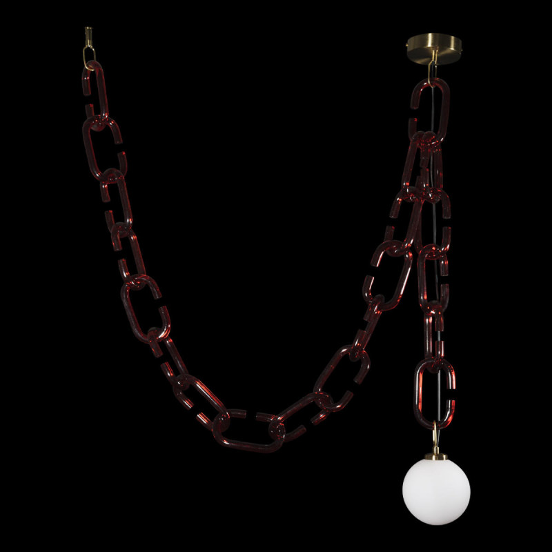 Светильник 12 см, Loft It 10128C Red, золото