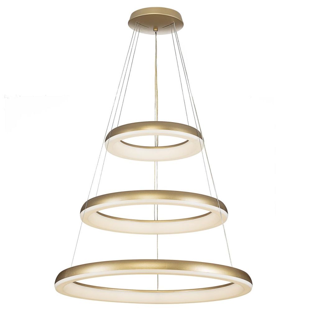 Светильник 75 см, 170W, 3000-5500K, Citilux Юпитер Смарт CL730A152S, золото