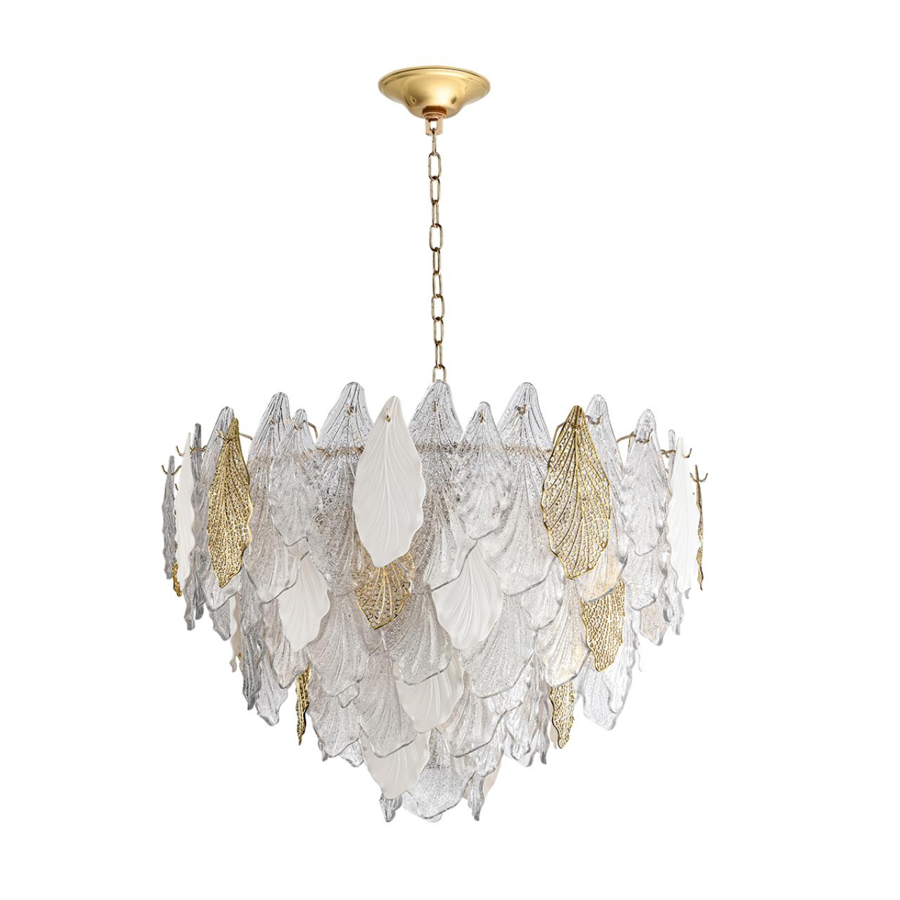 Люстра 78*78*172 см, 21 Е14*40W, Odeon Light Lace, золотой 5052/21