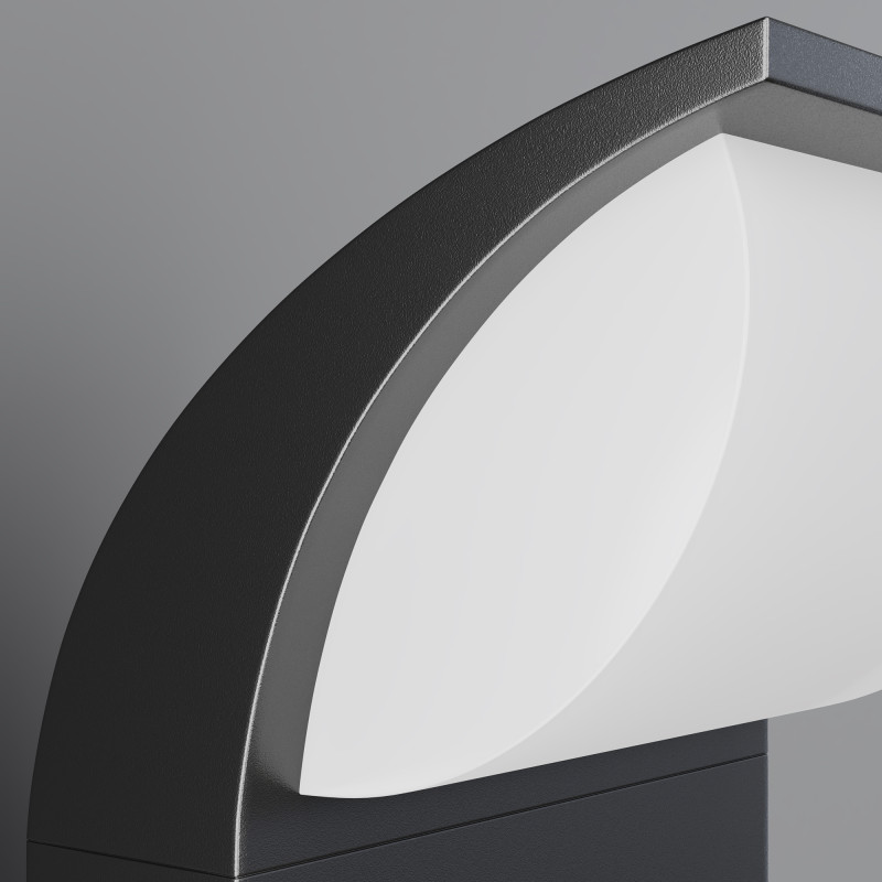 Садово-парковый светильник 15*11*80 см, LED, 7W, 3000К, Maytoni Stock O446FL-L7GF3K серый