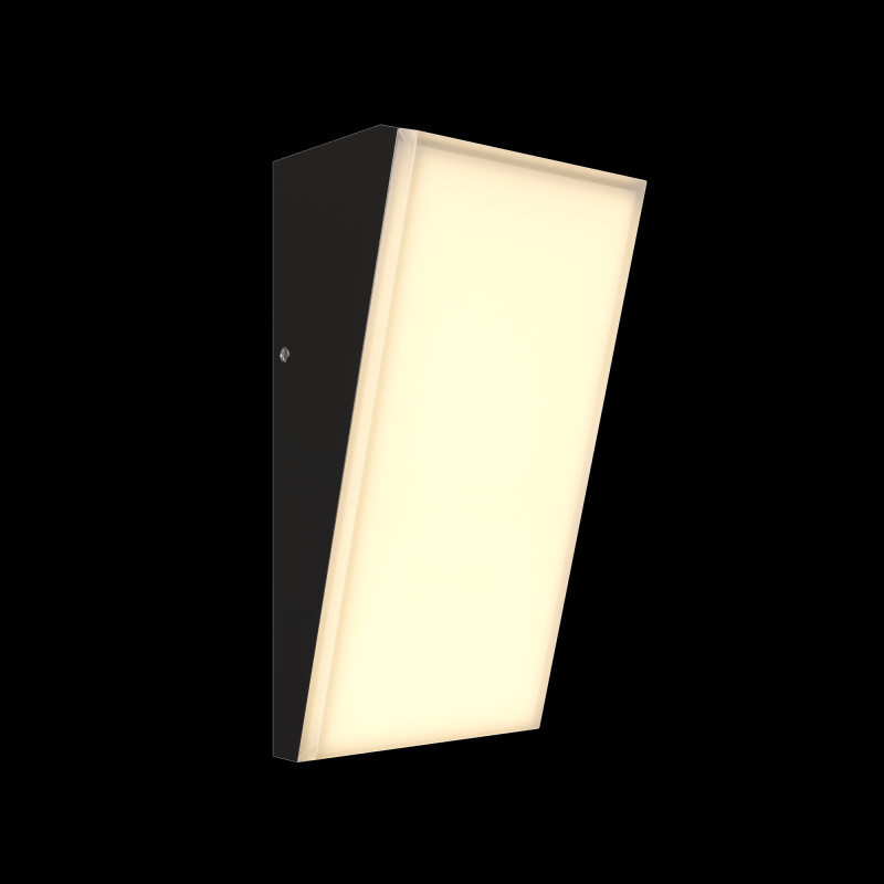 Светильник настенный 9*7*18 см, LED, 10W, 3000К, Maytoni Brick O436WL-L10GF3K1 серый