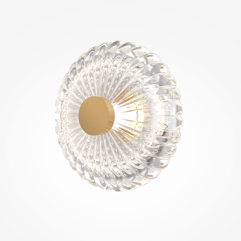 Бра 18*18*18 см, LED, 3W, 3000К, Maytoni Amulet MOD555WL-L3G3K золотой