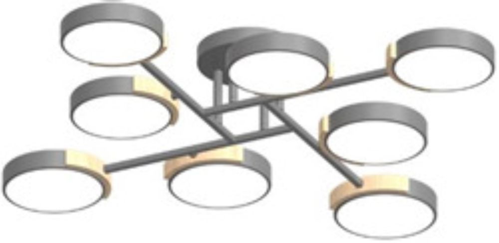 Потолочный cветильник LED4U L3212-840 GR