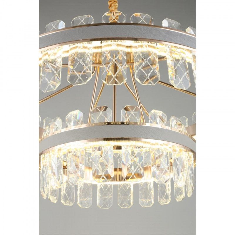 Каскадная люстра 75*80-160 см 158W, 5000K, Aployt Juda APL.032.03.158, золотой