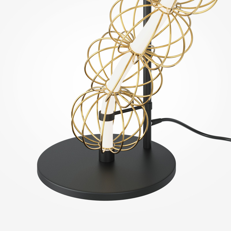 Торшер 56,9*25*154,7 см, LED*48W, 3000 К, Golden Cage MOD216FL-L38G3K Maytoni, Золото