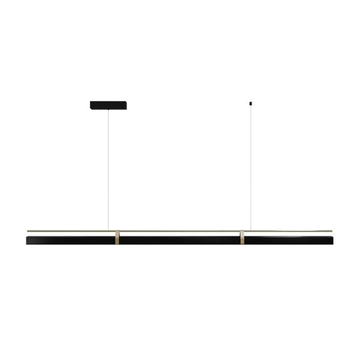 Светильник подвесной 200*13,5-200 см, 1*LED*64W, 3000-6000K, Lightera Omolon LE108L-200B WIFI, золотой