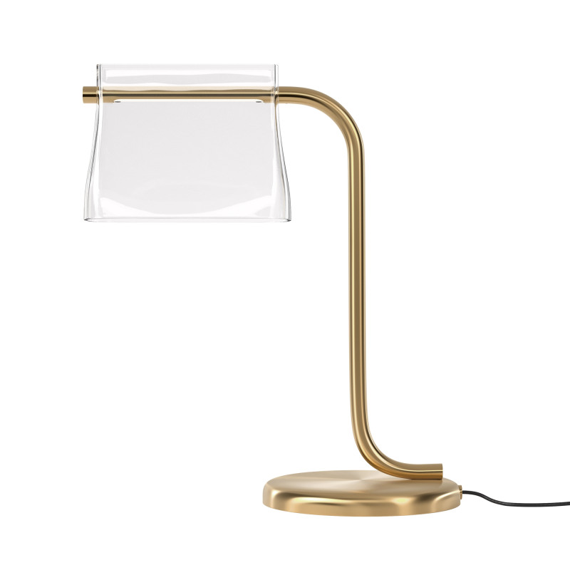 Настольный светильник 22*41*48,5 см, LED 8W 3000K Maytoni Modern Cabaret MOD170TL-L8BS3K латунь