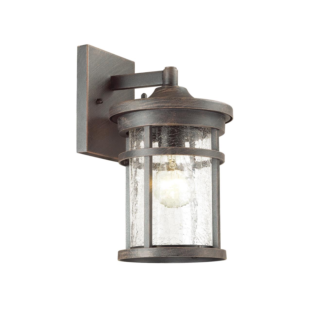 Уличный настенный светильник Odeon Light Virta 4044/1W черный/патина Уличный