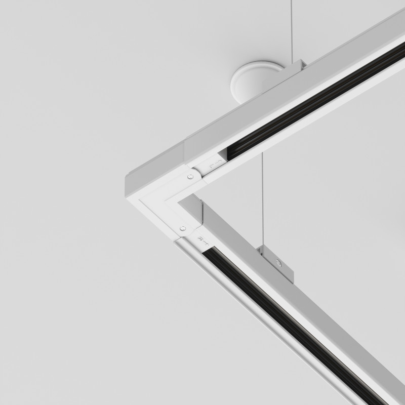 Коннектор для шинопровода Maytoni 3 phase track system TRA005CL-31W-L, белый