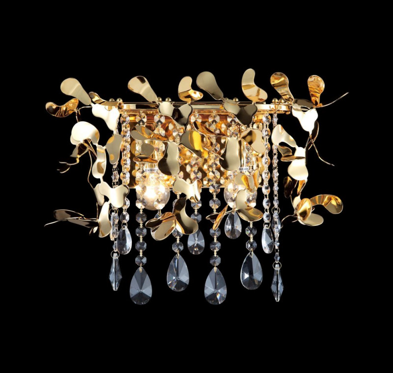 Бра 35*35 см, Crystal Lux ROMEO AP2 GOLD Золотой