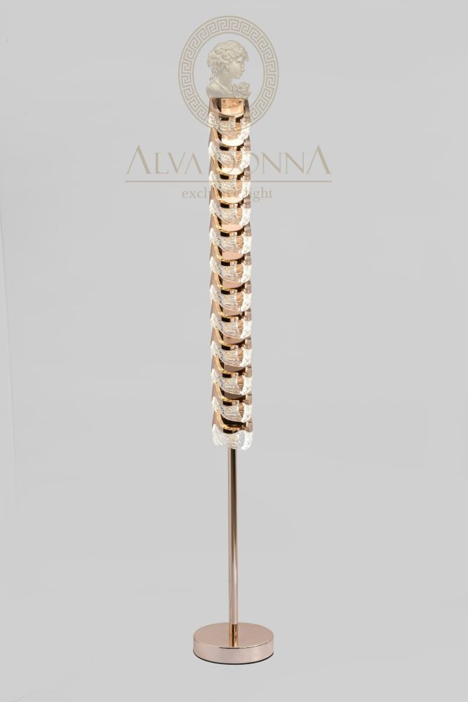 Торшер 78133-L1500, H1500/100 LED, 100W, K, Alva Donna, Золото