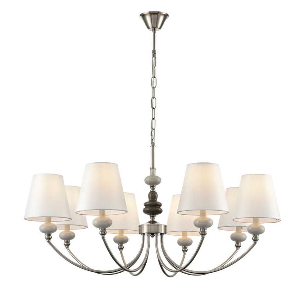 Люстра *88*93-93 см, 8*E14*40W, Lumion Kentuki LUM8283/8, стальной; серебристый