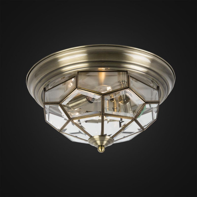 Потолочный светильник Citilux Витра-1 CL442530 бронза, диаметр 40 см