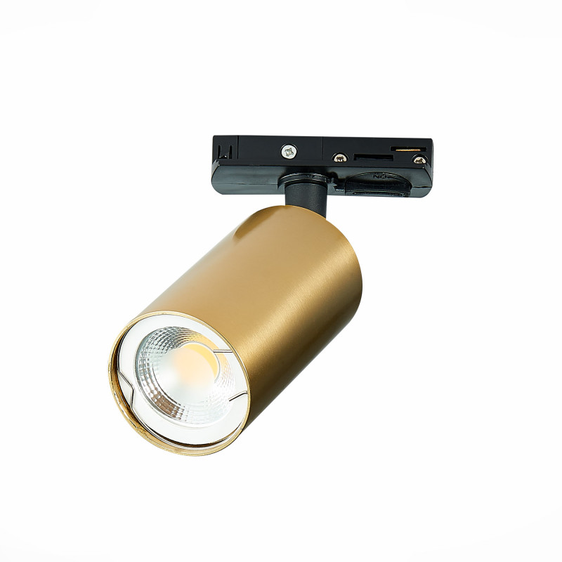 Трековый светильник 10*5 см, 50W, ST LUCE ST300.206.01 Золотистый