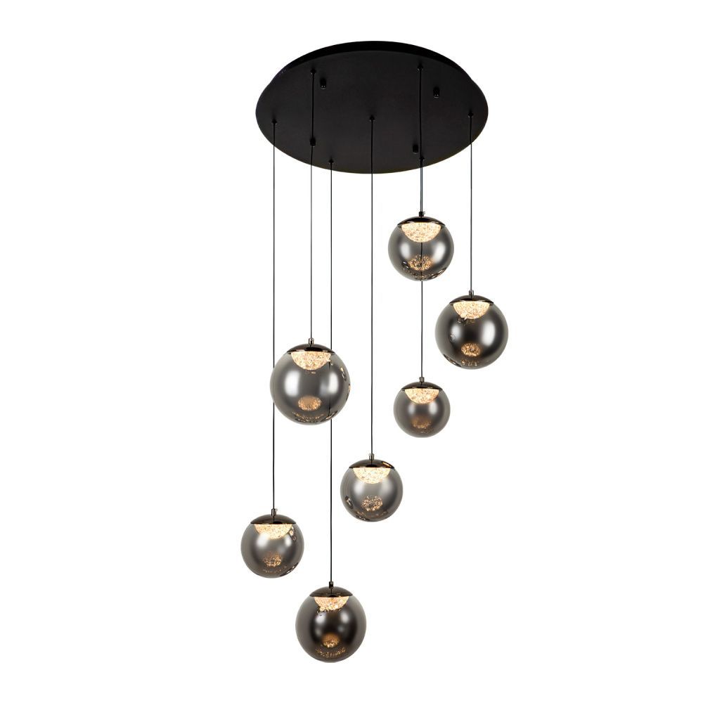 Светильник *60* см, LED*37W, 3000-6000K, Modelux  ML.2338.7 BK, Чёрный