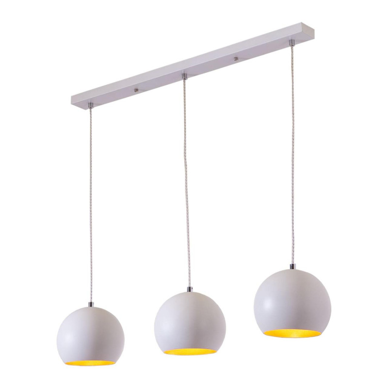Подвесной светильник Citilux Оми CL945130 белый 3*Е27 диаметр 6 см