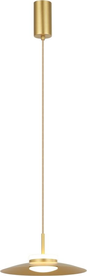 Люстра подвесная 30 см, 21W, 3000K, Stilfort 4044/03/02P, золото