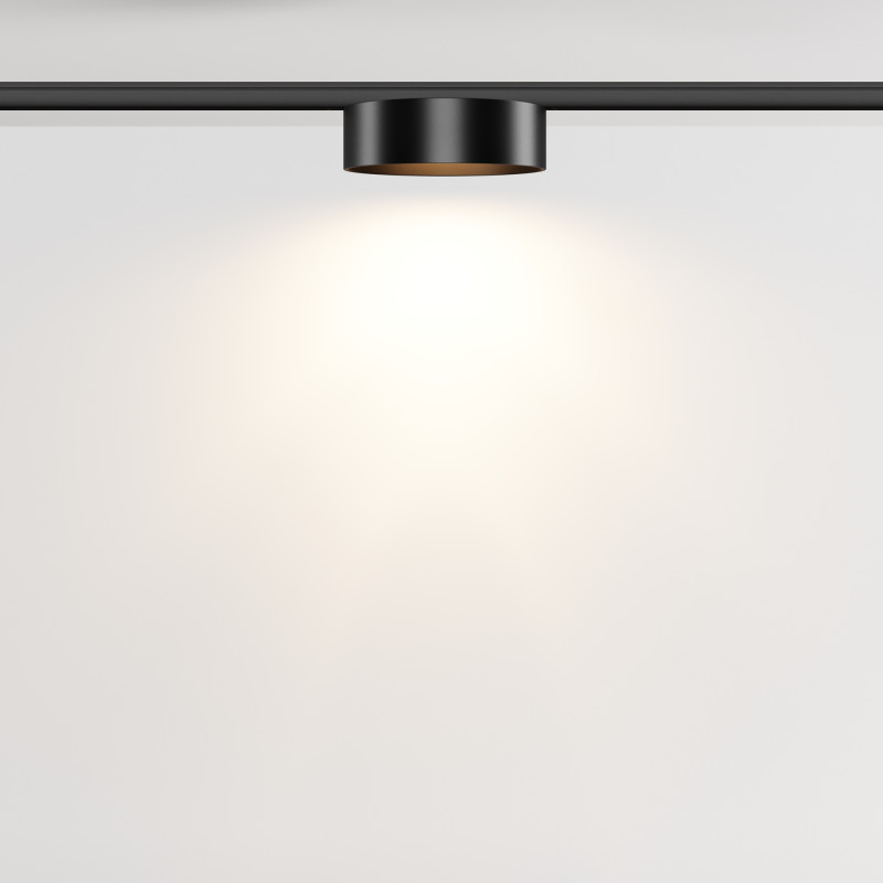 Трековый светильник 11,3*3,4 см, LED 12W 3000K Maytoni Technical Accessories for tracks Levity Zon TR189-1-12W3K-B черный